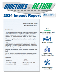 Front cover of the 2023 Impact Report.